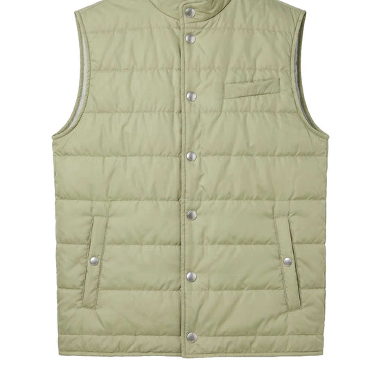 Quilted snap-button vest - MONTEZEMOLO