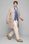 Wool and Cashmere Single-Breasted Coat - Zegna® Fabrics - MONTEZEMOLO