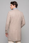 Wool and Cashmere Single-Breasted Coat - Zegna® Fabrics - MONTEZEMOLO