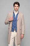Wool and Cashmere Single-Breasted Coat - Zegna® Fabrics - MONTEZEMOLO