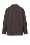 Waxed Nubuck Leather Jacket - MONTEZEMOLO