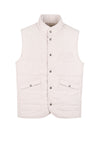 Quilted Snap-Button Vest
