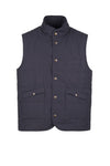 Quilted Snap-Button Vest