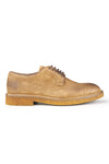 Worked Suede Derby Shoes - MONTEZEMOLO