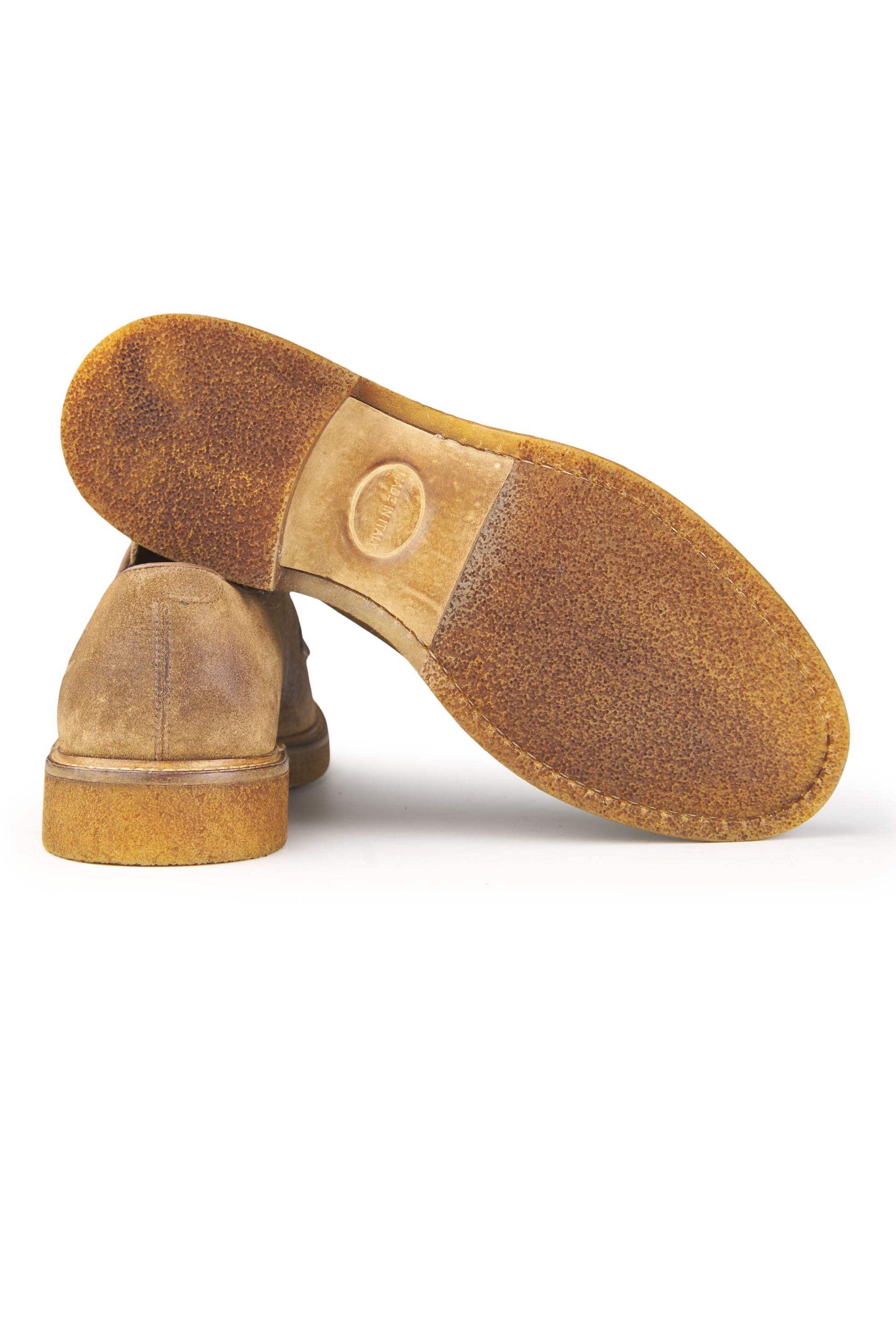 Worked Suede Derby Shoes - MONTEZEMOLO