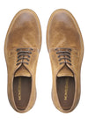 Worked Suede Derby Shoes - MONTEZEMOLO