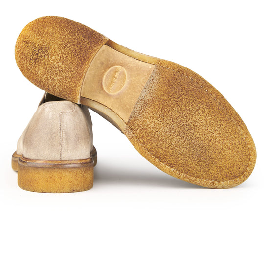 Worked Suede Derby Shoes - MONTEZEMOLO