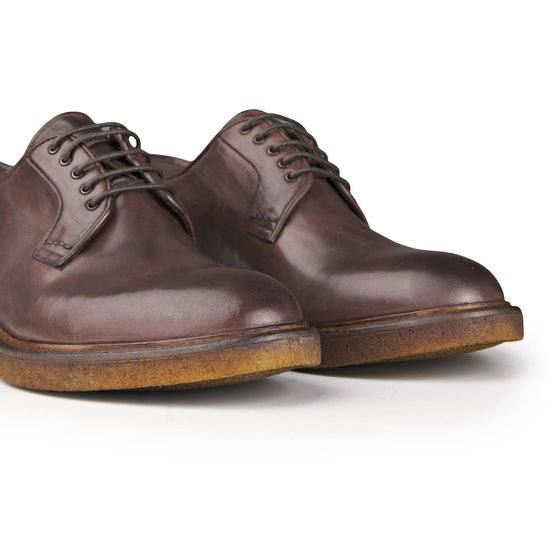 Leather Derby Shoes - MONTEZEMOLO