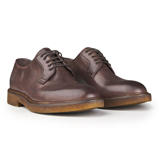 Leather Derby Shoes - MONTEZEMOLO