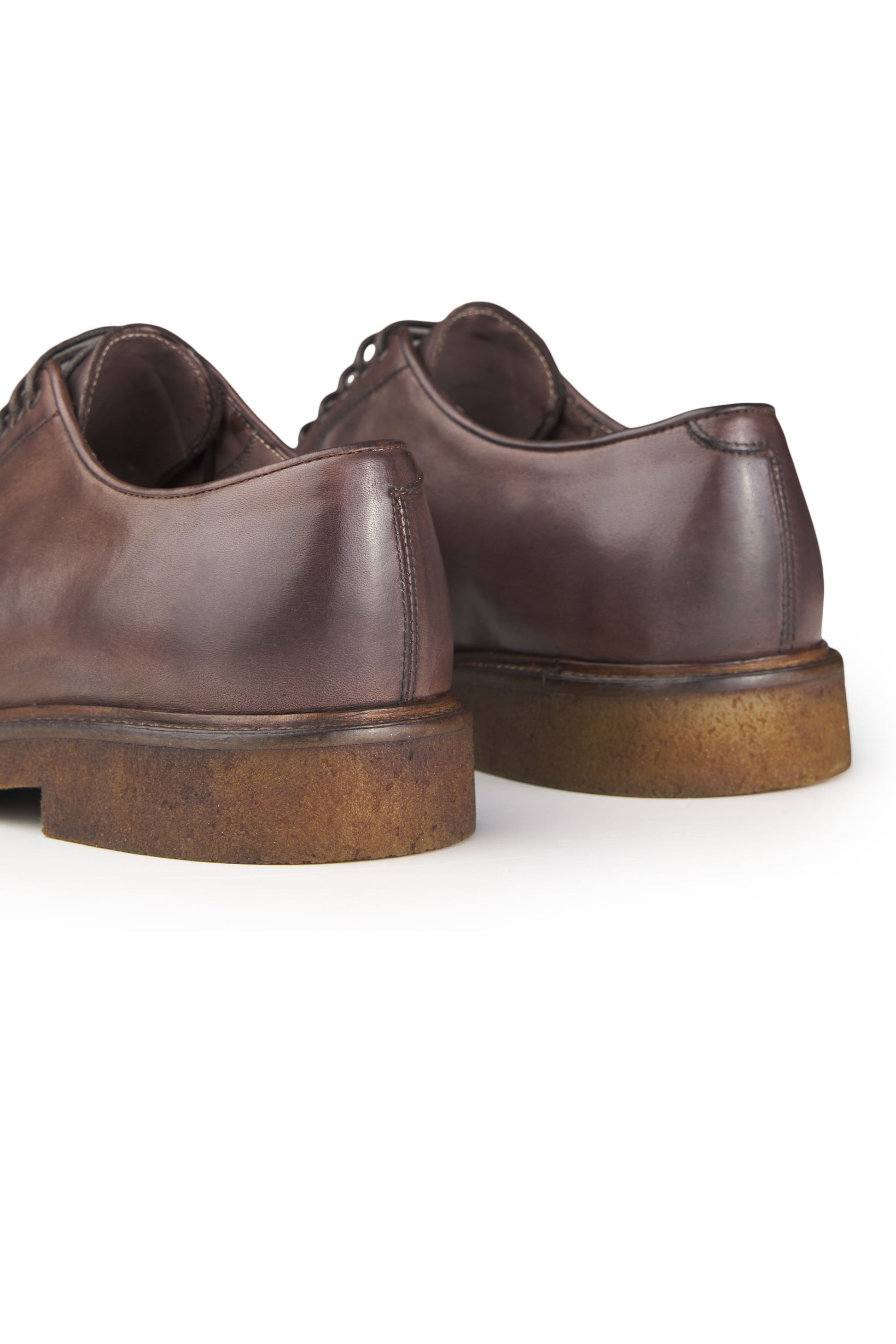 Leather Derby Shoes - MONTEZEMOLO