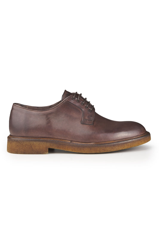 Leather Derby Shoes - MONTEZEMOLO