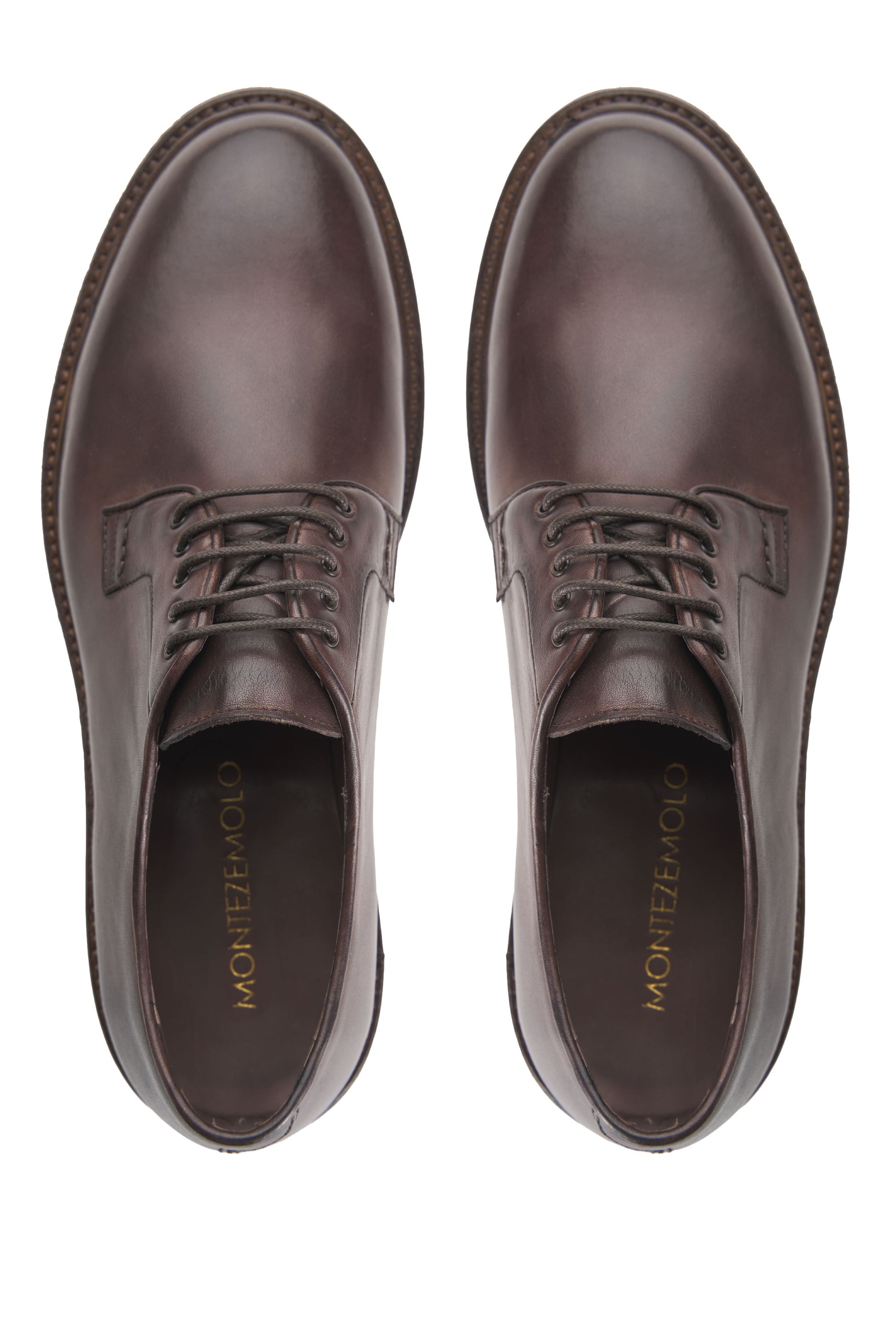 Leather Derby Shoes - MONTEZEMOLO