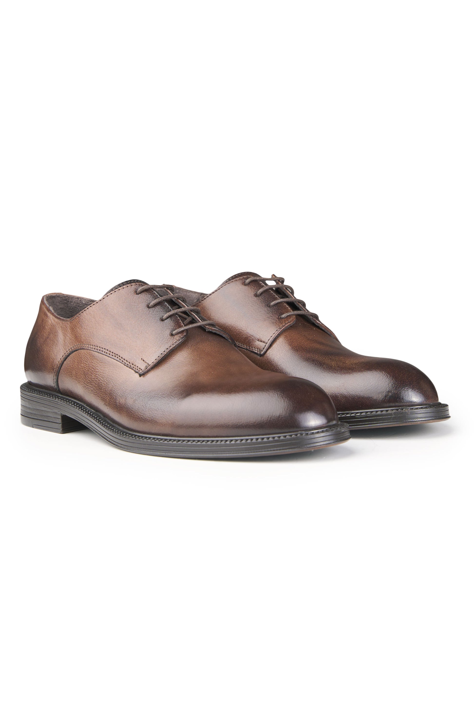 Leather Derby Shoes - MONTEZEMOLO