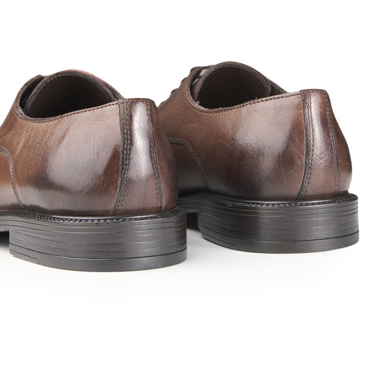 Leather Derby Shoes - MONTEZEMOLO