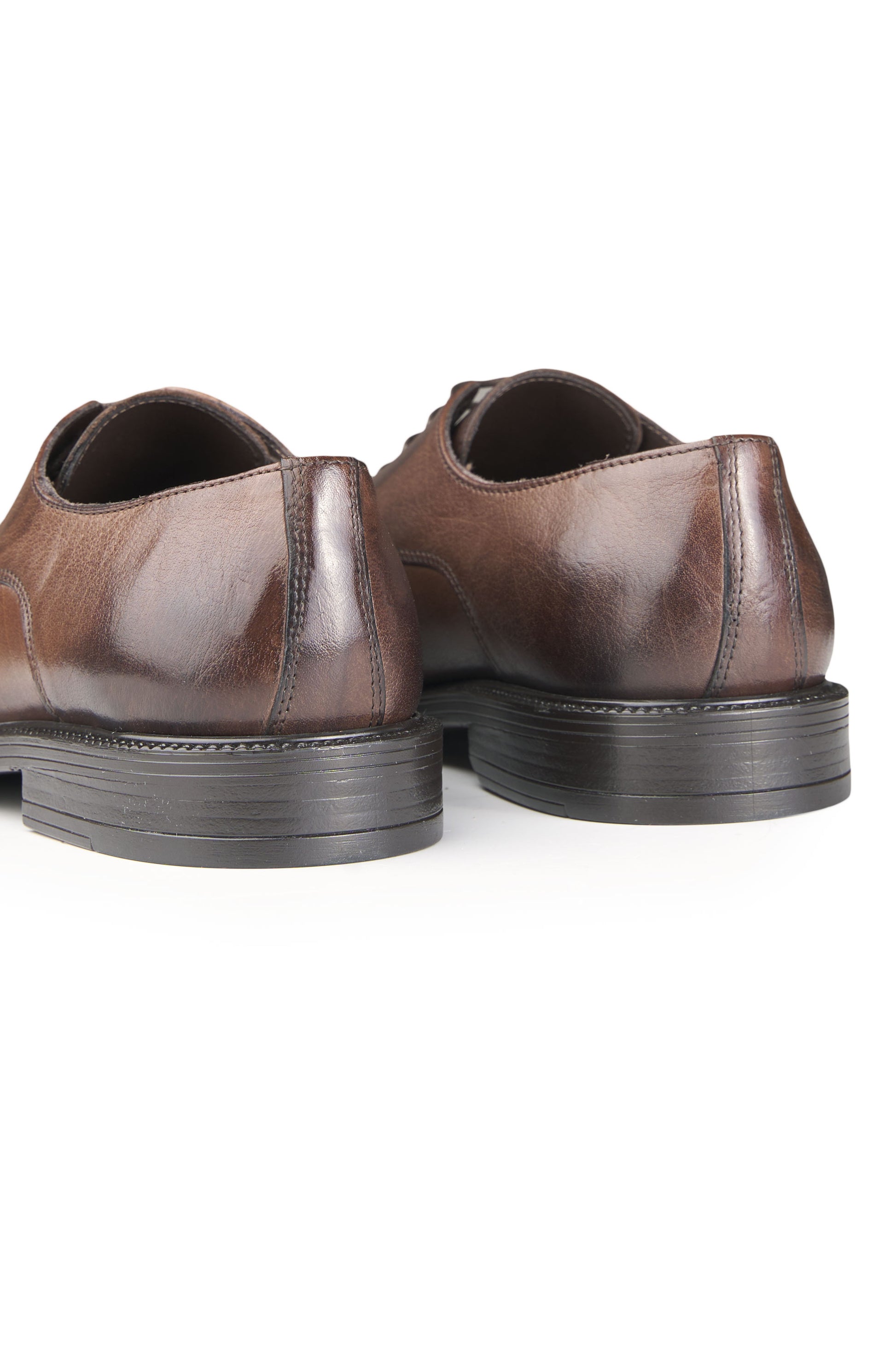 Leather Derby Shoes - MONTEZEMOLO