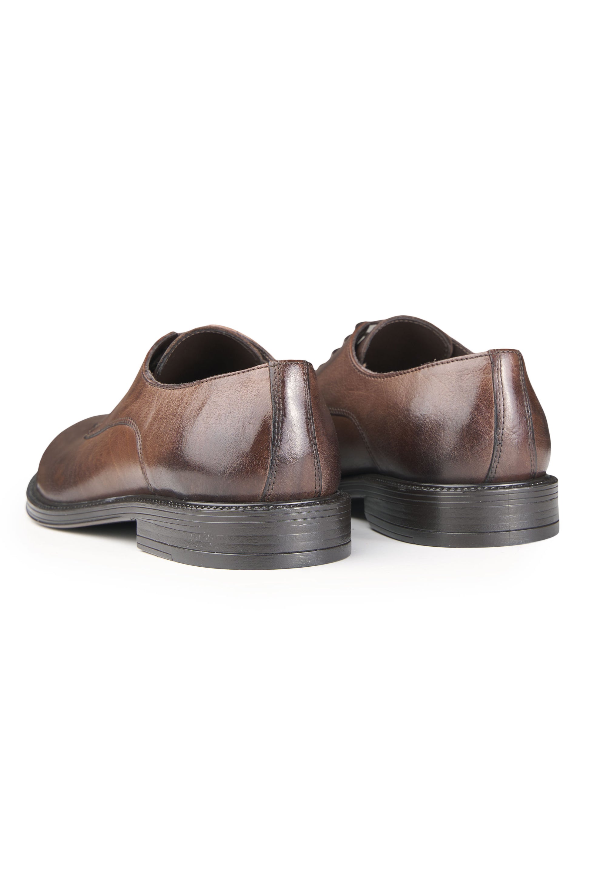 Leather Derby Shoes - MONTEZEMOLO