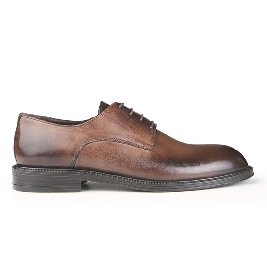 Leather Derby Shoes - MONTEZEMOLO