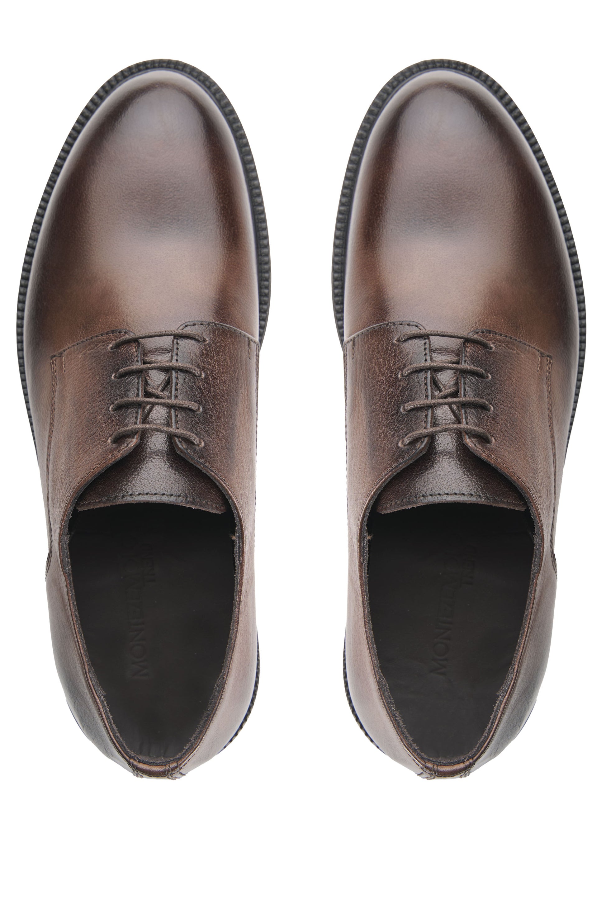 Leather Derby Shoes - MONTEZEMOLO