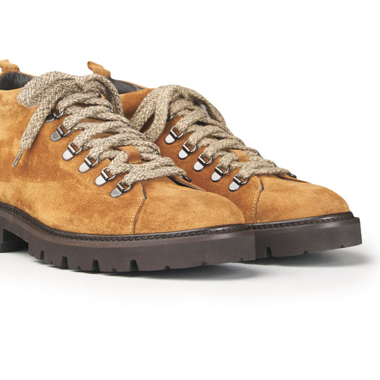 Suede Hiking Boots with X-Light Lug Sole - MONTEZEMOLO