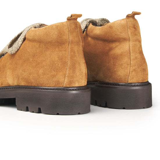 Suede Hiking Boots with X-Light Lug Sole - MONTEZEMOLO