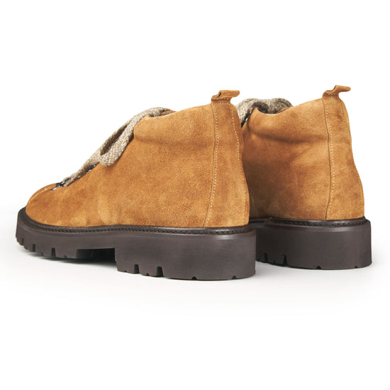 Suede Hiking Boots with X-Light Lug Sole - MONTEZEMOLO