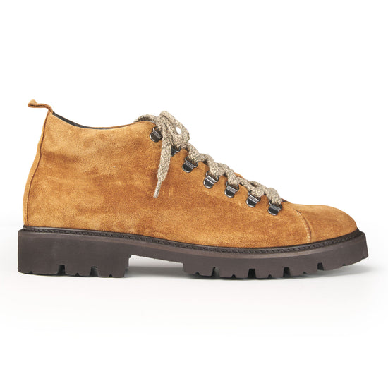 Suede Hiking Boots with X-Light Lug Sole - MONTEZEMOLO
