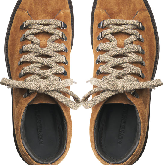 Suede Hiking Boots with X-Light Lug Sole - MONTEZEMOLO