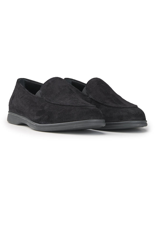 Suede Slip-On Loafers - MONTEZEMOLO