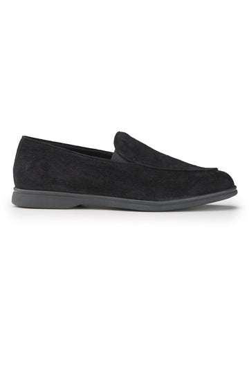 Suede Slip-On Loafers