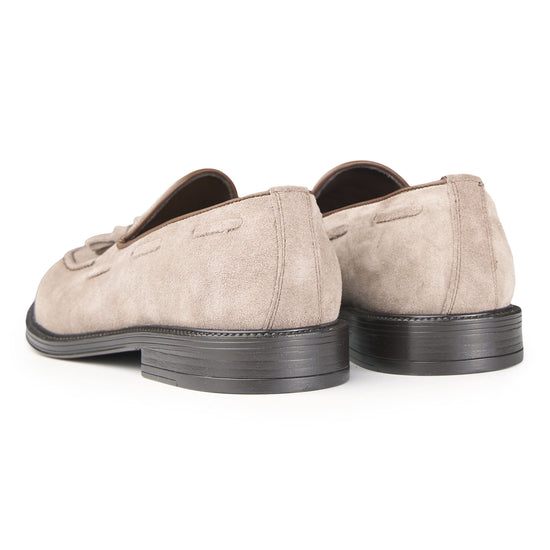 Leather Tassel Slipper Loafers - MONTEZEMOLO