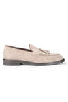 Leather Tassel Slipper Loafers - MONTEZEMOLO