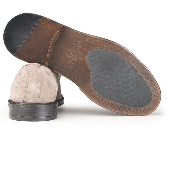 Leather Tassel Slipper Loafers - MONTEZEMOLO
