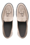Leather Tassel Slipper Loafers - MONTEZEMOLO