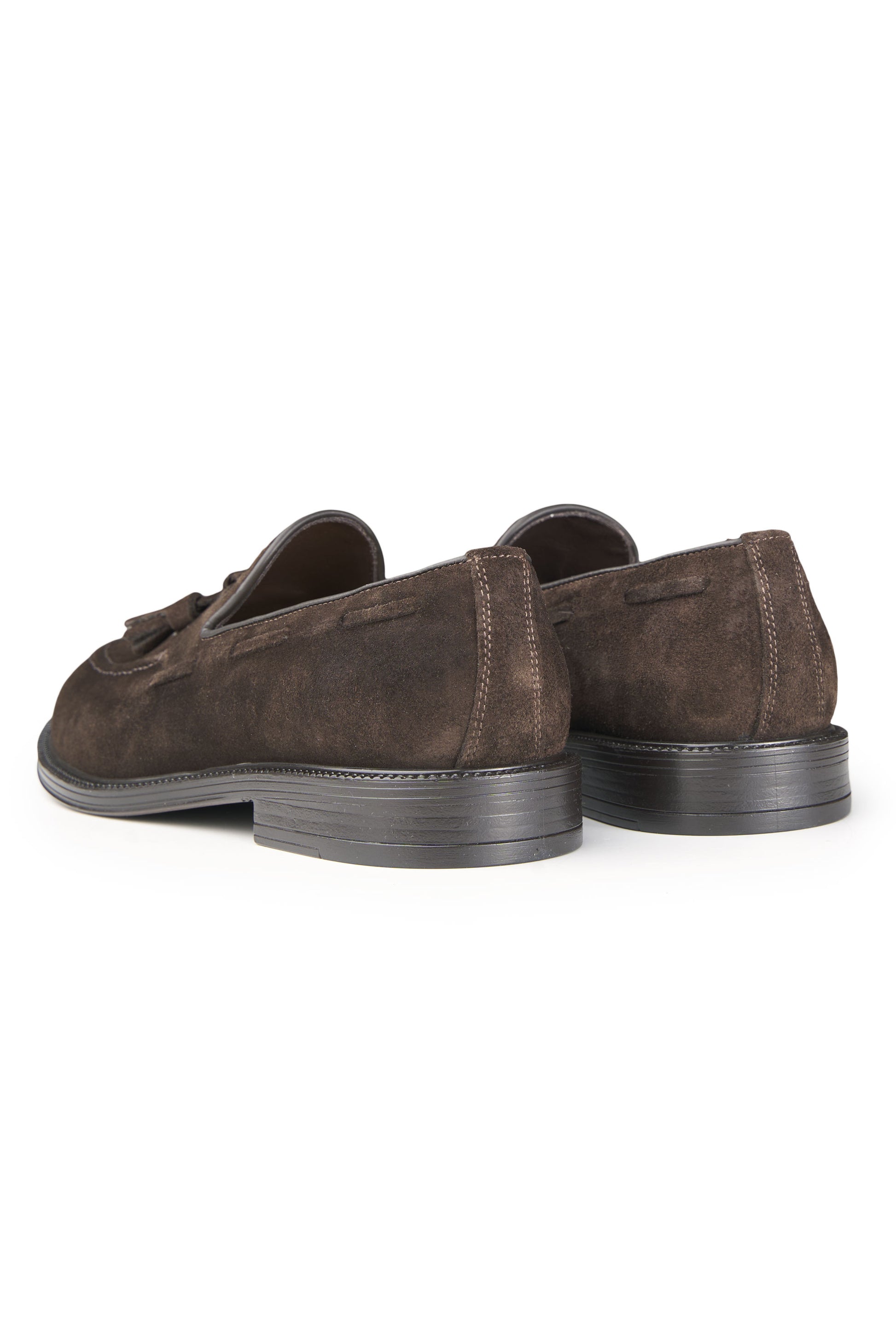 Leather Tassel Slipper Loafers - MONTEZEMOLO