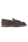 Leather Tassel Slipper Loafers - MONTEZEMOLO