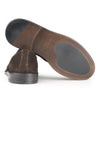 Leather Tassel Slipper Loafers - MONTEZEMOLO