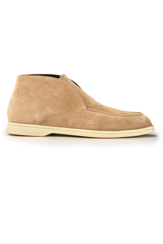 Suede Slip-On Ankle Boot - MONTEZEMOLO