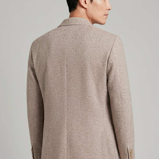 Unlined jacquard cotton jersey blazer - MONTEZEMOLO