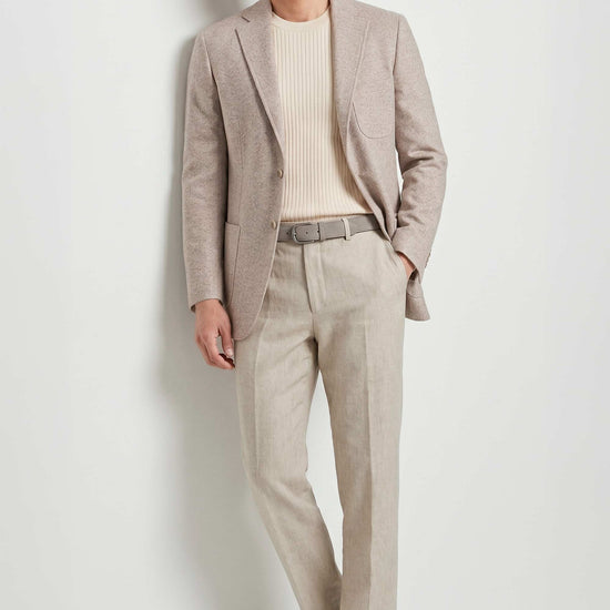 Unlined jacquard cotton jersey blazer - MONTEZEMOLO