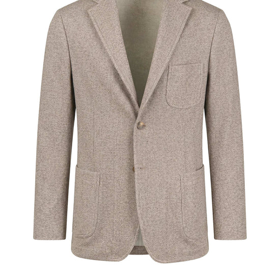 Unlined jacquard cotton jersey blazer - MONTEZEMOLO