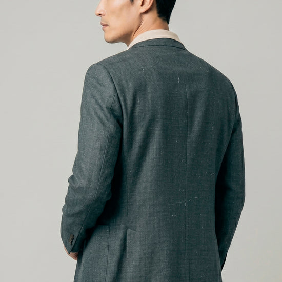 Unlined Wool&Silk Blazer - Loro Piana® fabrics - MONTEZEMOLO