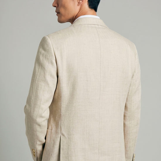 Unlined Wool&Silk Blazer - Loro Piana® fabrics - MONTEZEMOLO