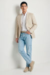 Unlined Wool&Silk Blazer - Loro Piana® fabrics - MONTEZEMOLO