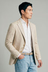 Unlined Wool&Silk Blazer - Loro Piana® fabrics - MONTEZEMOLO