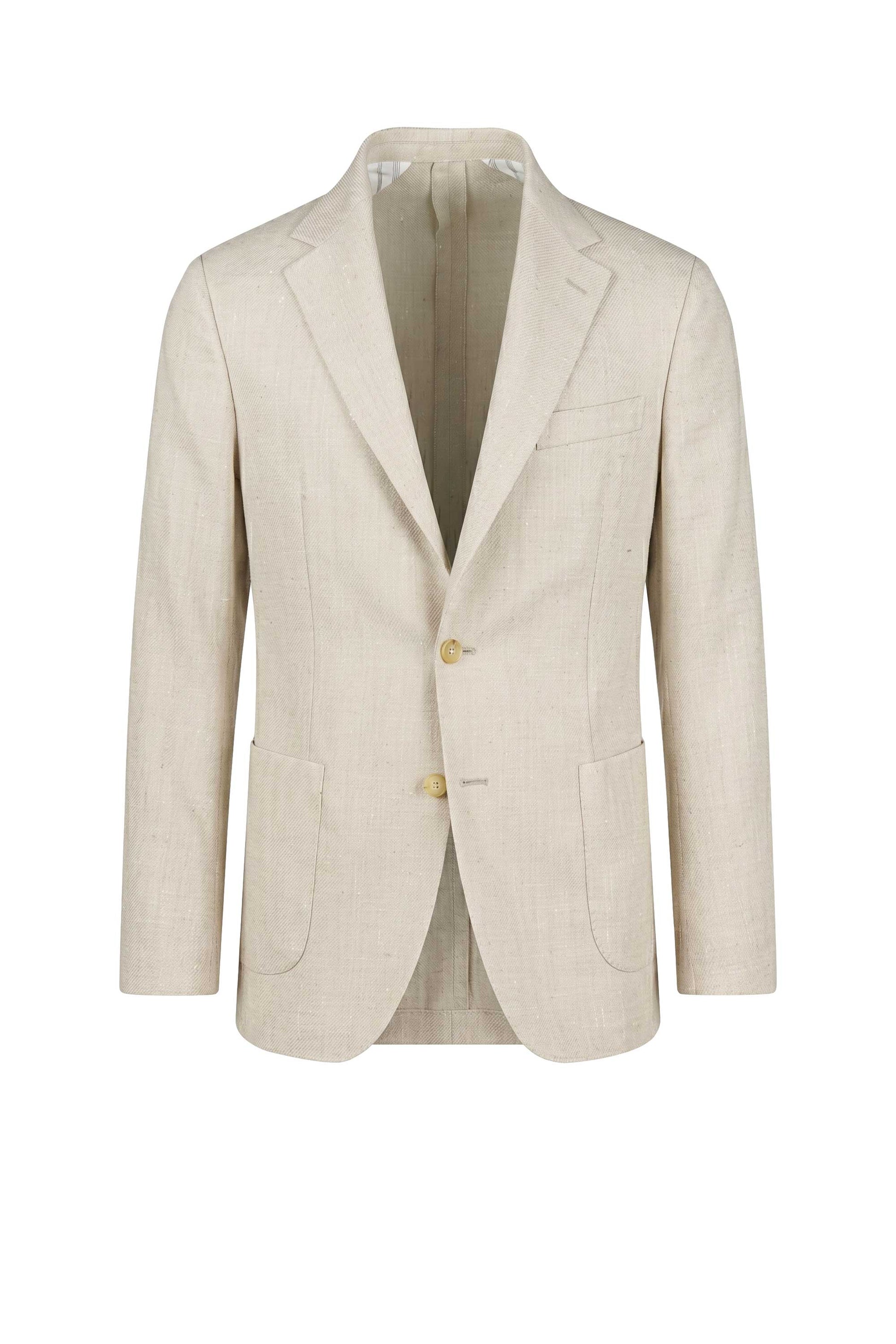 Unlined Wool&Silk Blazer - Loro Piana® fabrics - MONTEZEMOLO