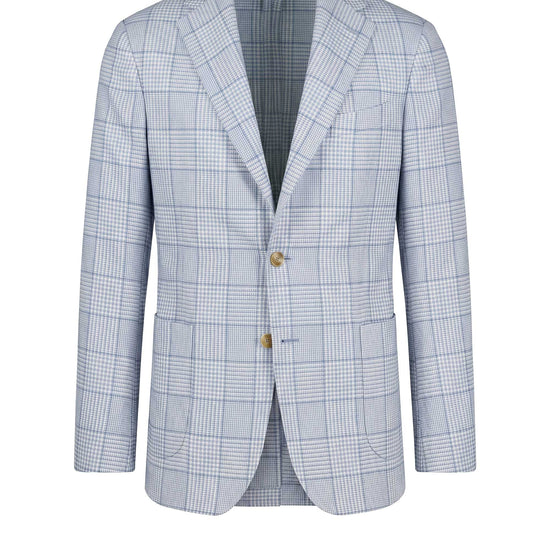 Unlined Blazer in wool, silk & linen - Loro Piana® fabrics - MONTEZEMOLO