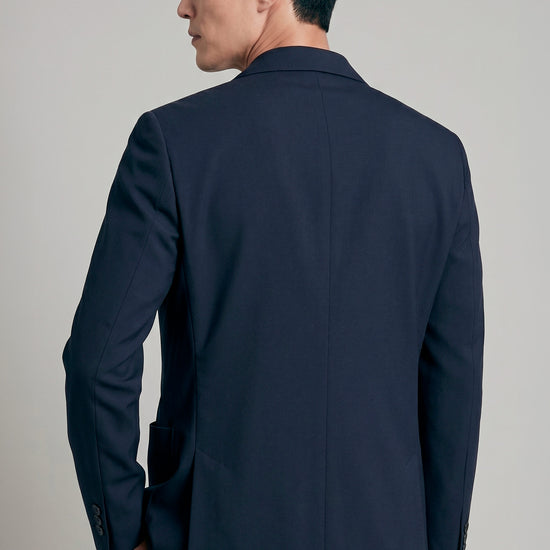 Unlined double-breasted stretch fabric jacket - MONTEZEMOLO