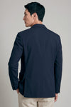 Unlined double-breasted stretch fabric jacket - MONTEZEMOLO