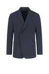 Unlined double-breasted stretch fabric jacket - MONTEZEMOLO