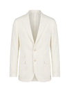 Unlined single-breasted pure linen jacket - MONTEZEMOLO